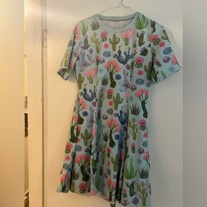 Blacmilk cacti garden evil tee dress